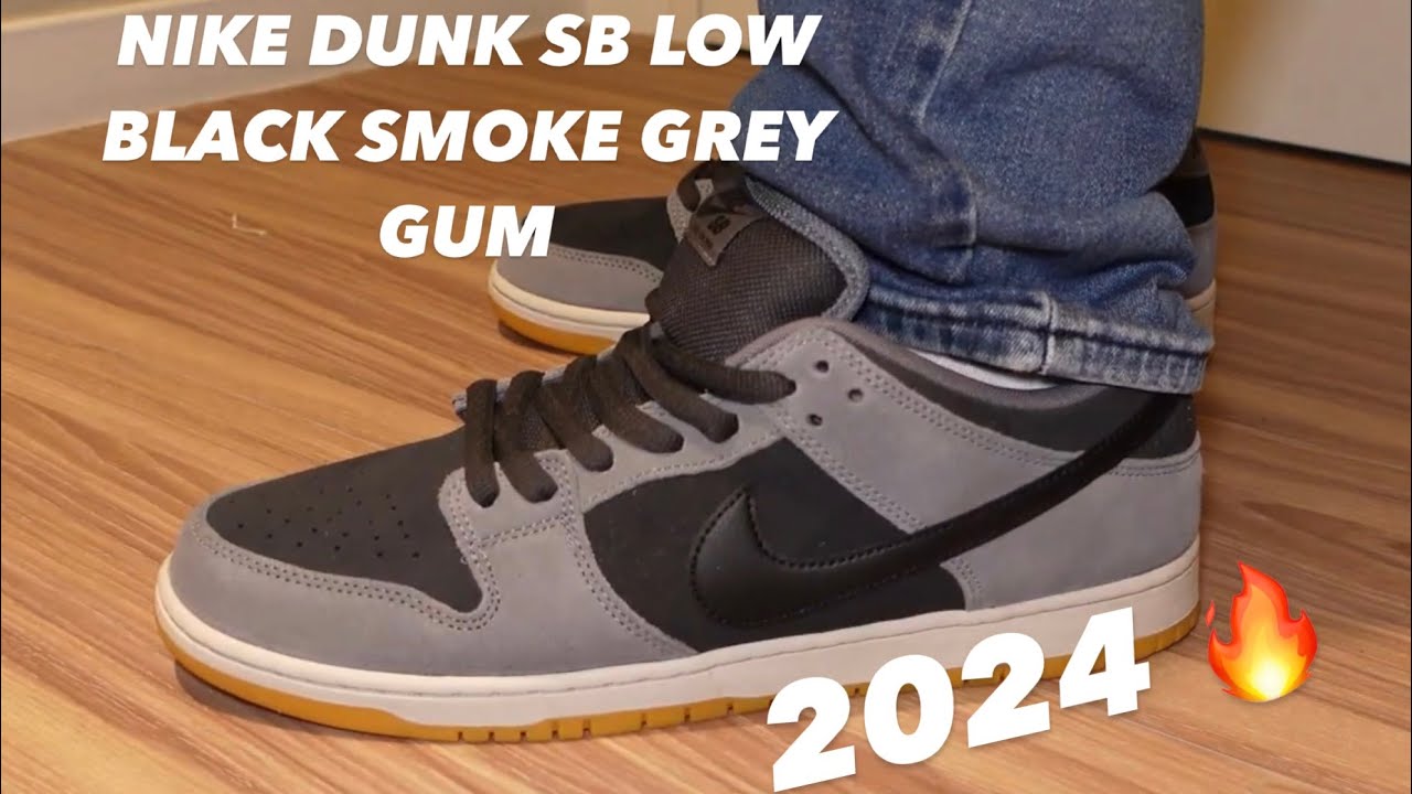 NIKE SB DUNK LOW DARK SMOKE GREY SHOE REVIEW ON FOOT! THESE IS GOT TO BE ONE OF THE BEST OF 2024!
