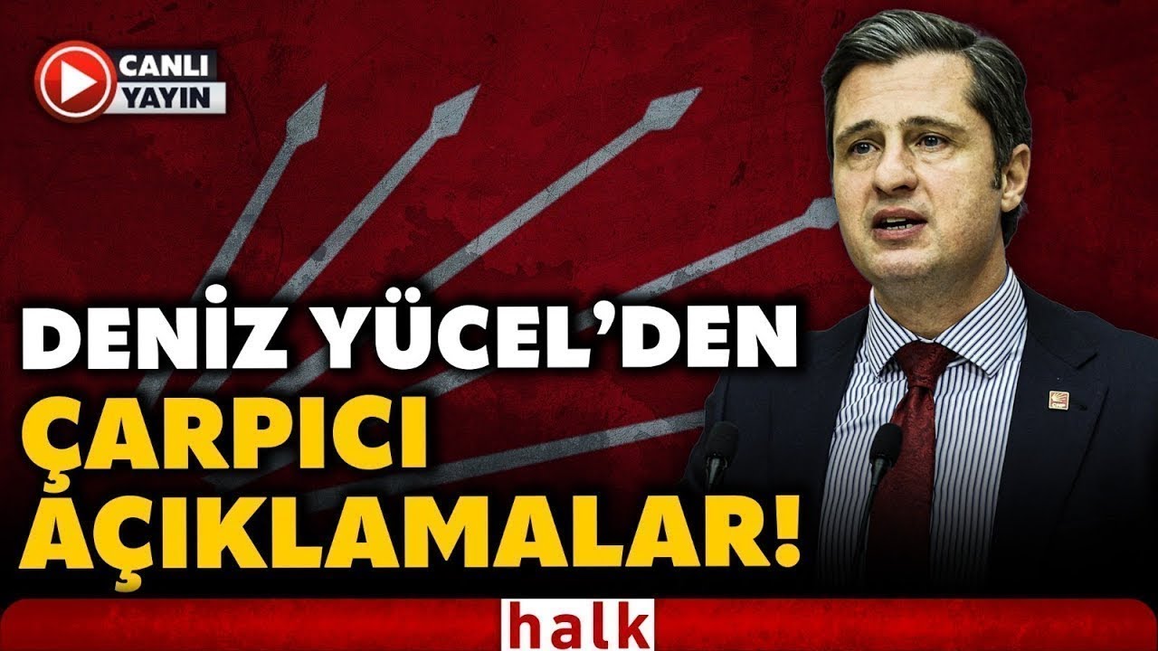 CHP Parti Sözcüsü Deniz Yücel, CHP Genel Merkezi'nde açıklama yaptı (17 Kasım 2025)