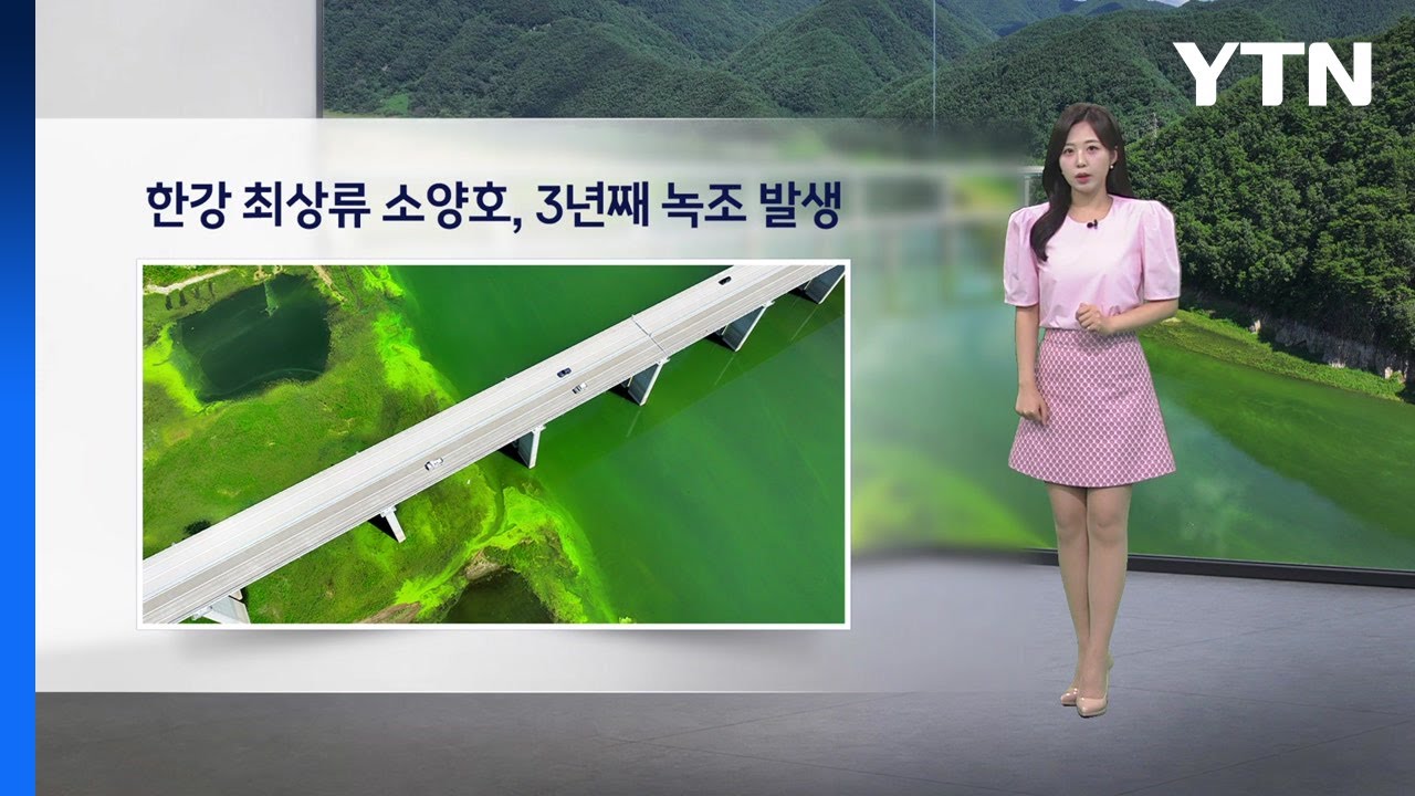 [이슈 날씨] 한강 최상류 소양호... 3년째 녹조 발생 / YTN
