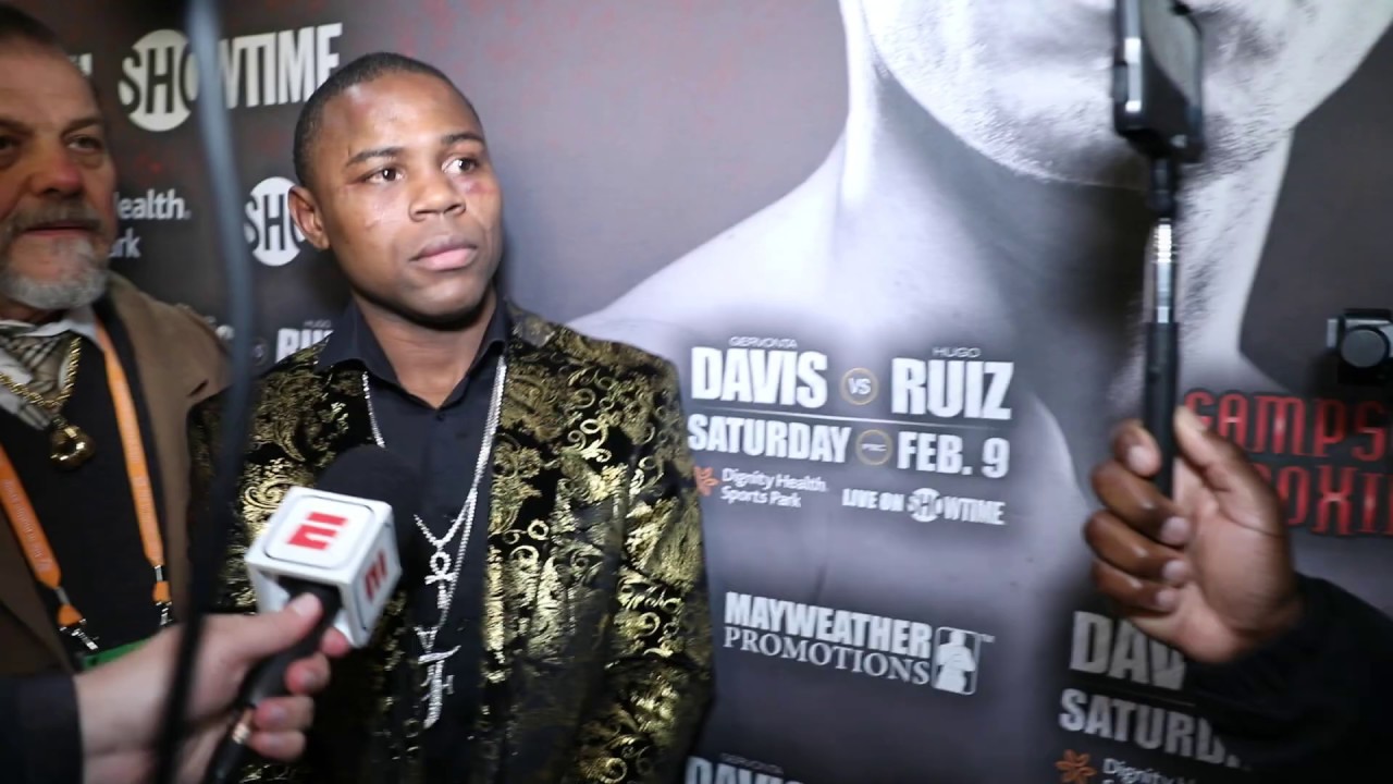 JAVIER FORTUNA SLAMS GERVONTA DAVIS “YOU FOUGHT A WEAK 122 LBS, FIGHT ME AT 130 or 135 LBS”