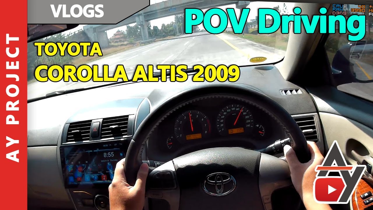 POV Driving Toyota Corolla Altis Tol Pandaan - Pasuruan | AY Project | Indonesia