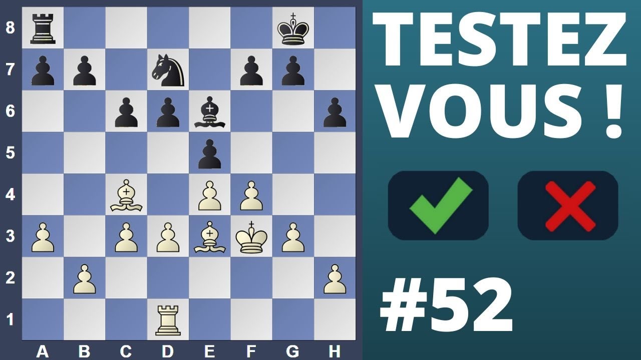 TESTEZ-VOUS ! #52 🧐 - Pions doubl&eacute;s !?