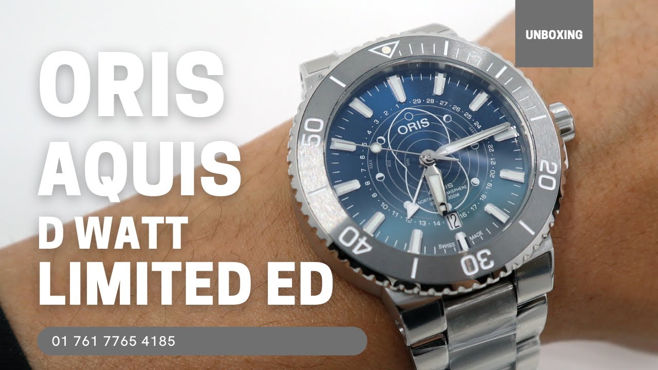 Unboxing Oris Aquis Dat Watt Limited Edition 01 761 7765 4185-Set