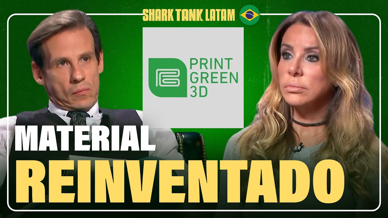 Empreendedor usa lixo para criar filamento reciclável 🇧🇷 | Shark Tank Latam