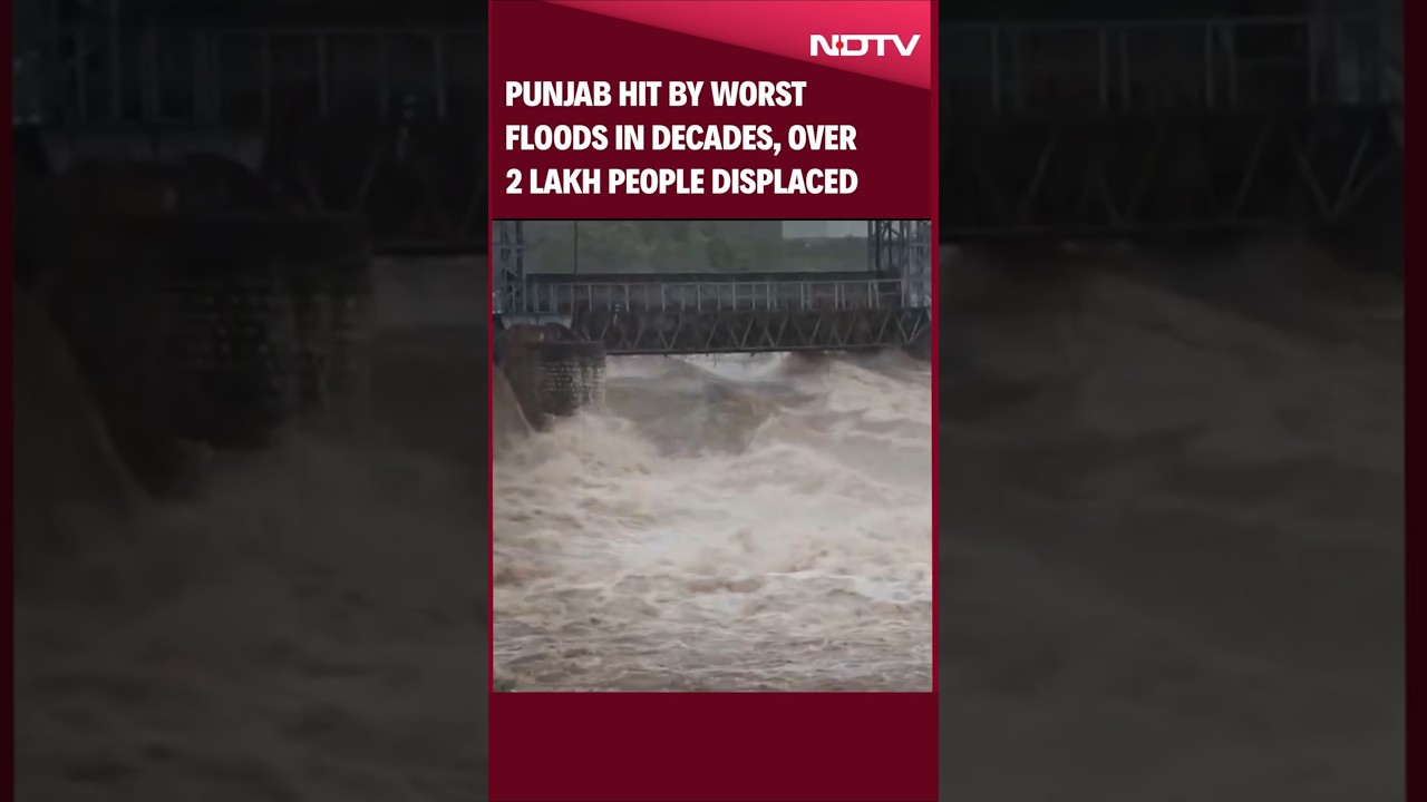 Punjab Floods News | Punjab Hit By Worst Floods In Decades, Over 2 Lakh People Discplaced