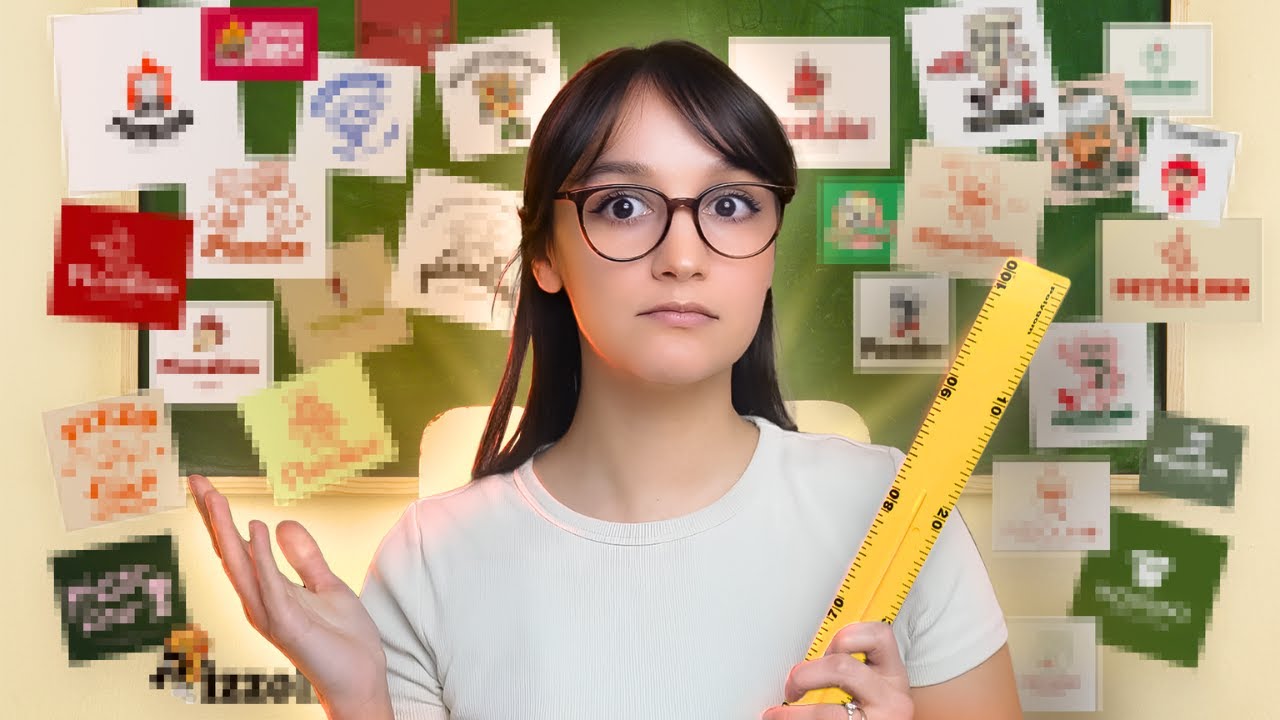 On a créé 60 LOGOS pour une pizzeria 🍕