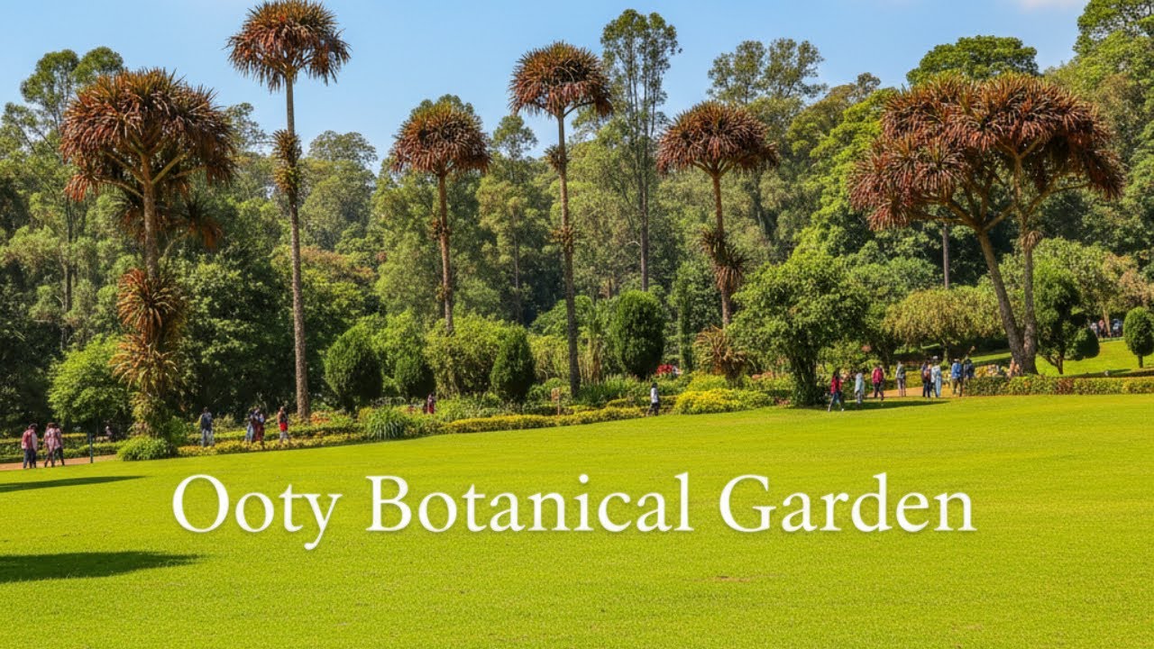 🌿 Government Botanical Garden Ooty | Walkthrough | Nature’s Colorful Paradise 🌸