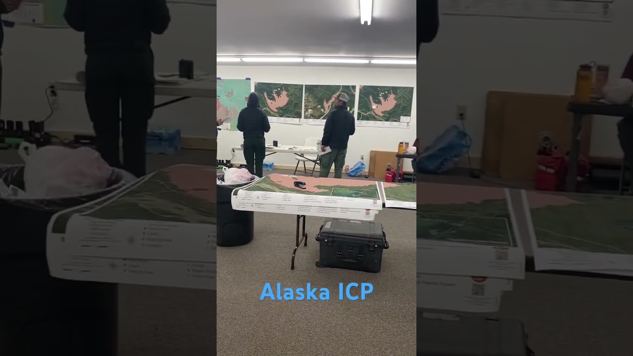 2023 Alaska Fire Season - ICP in Delta Junction with a Type 3 Incident Management Team