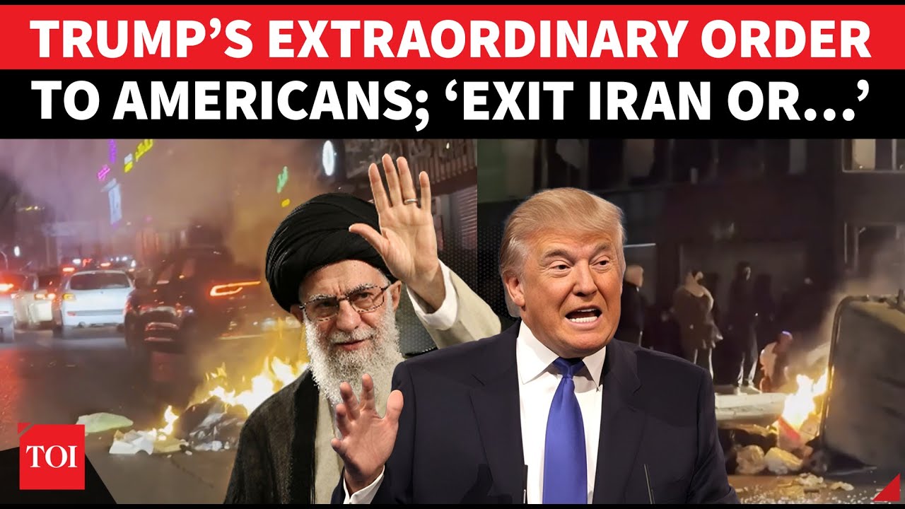 &lsquo;Leave Iran, Else&hellip;&rsquo;: Trump&rsquo;s EMERGENCY Order For Americans; US To Bomb Tehran Any Moment?