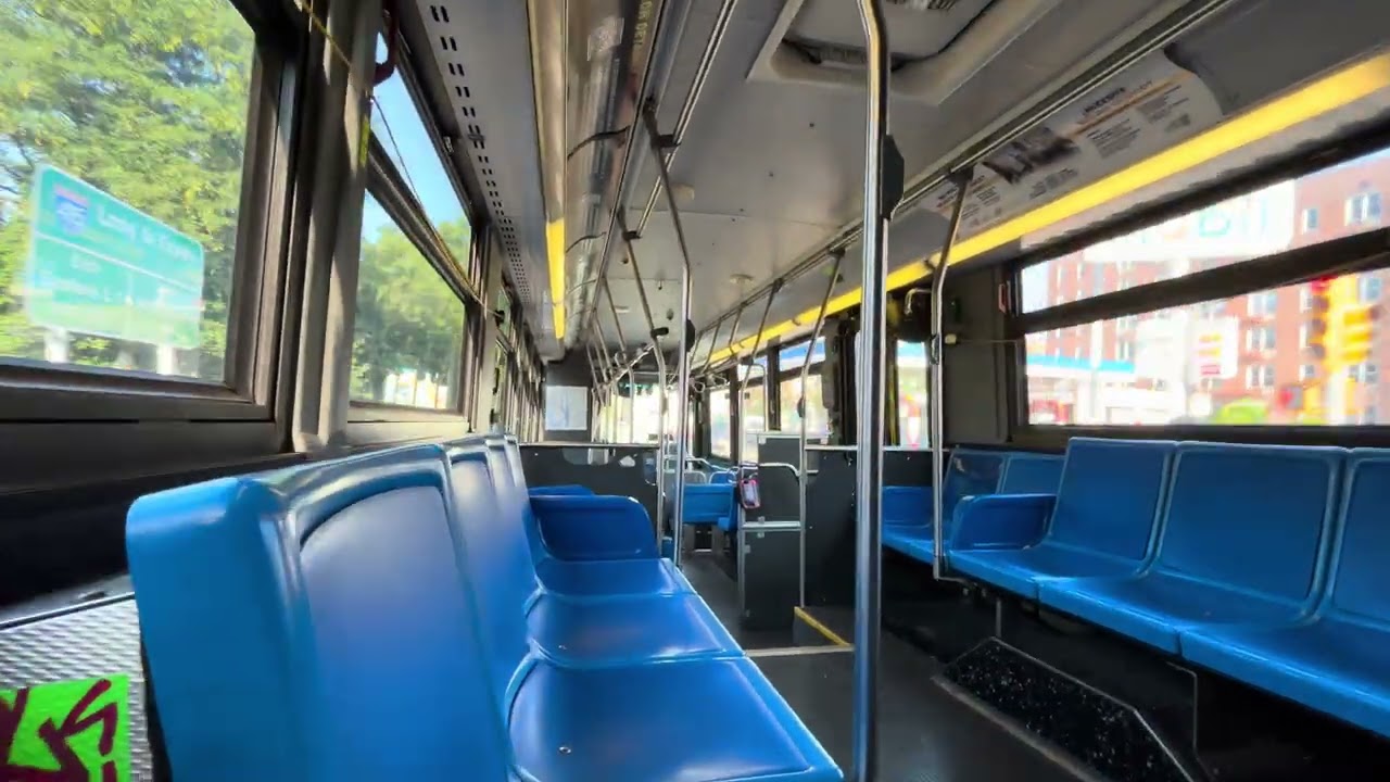Riding the new Q98 Limited from Flushing to Queens Center Mall (2009 Orion VII NG 4402)