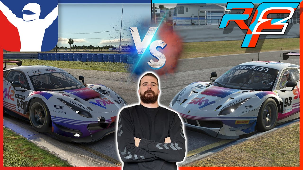 IRACING VS RFACTOR2: LE MATCH!