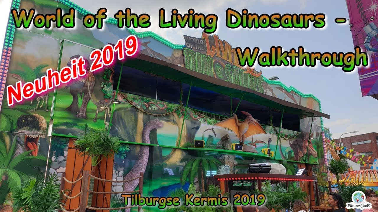 World of the Living Dinosaurs (Velthuis-Mulder - NL) - Walkthrough - Tilburgse Kermis 2019