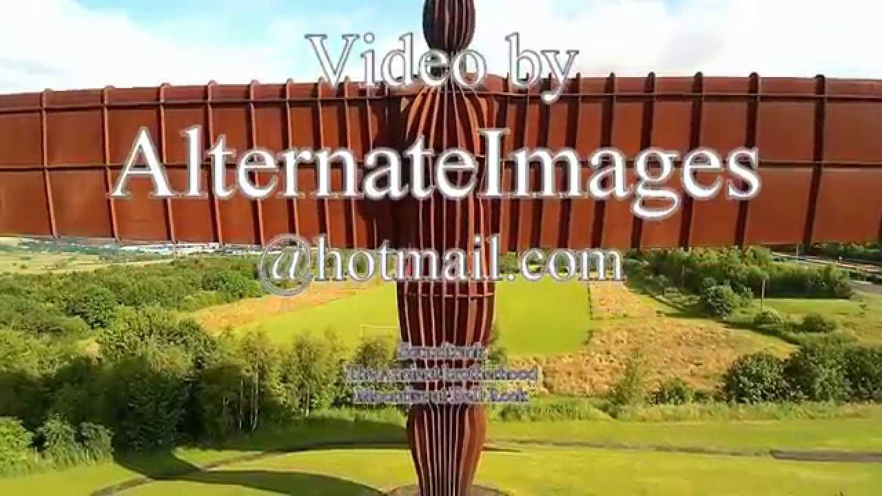 Angel of the North.Gateshead, July 2015.Sir Antony Gormley's Iconic Sculpture. North East England