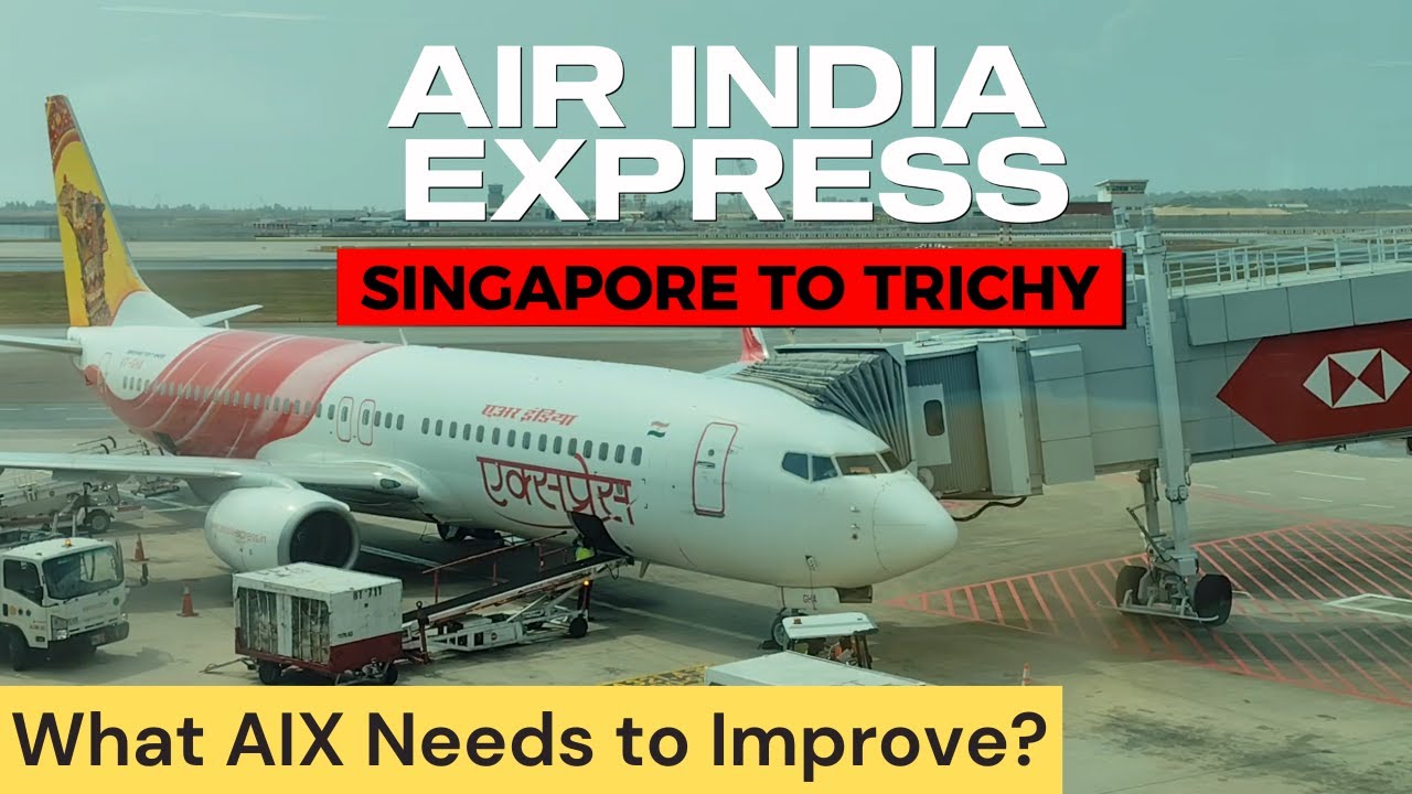 Singapore to Trichy | Air India Express | IX689 | #TamilTreasures