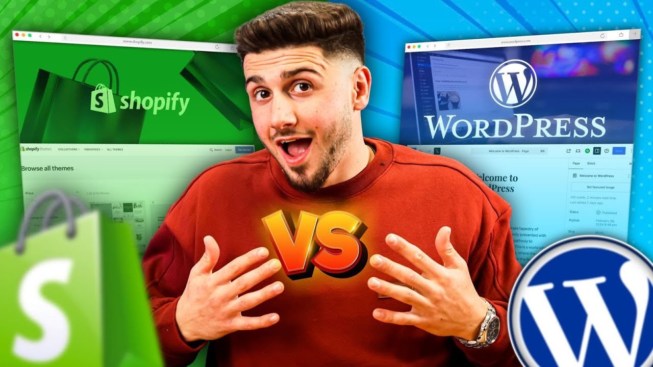 Shopify против WordPress | Ключевое различие, определяющее ваш магазин