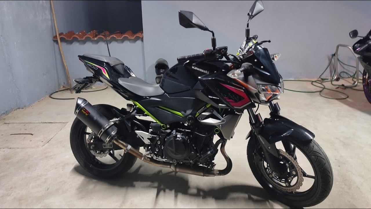 Trocando escapamento Original da Z400 da Minha Esposa por um Esportivo WR