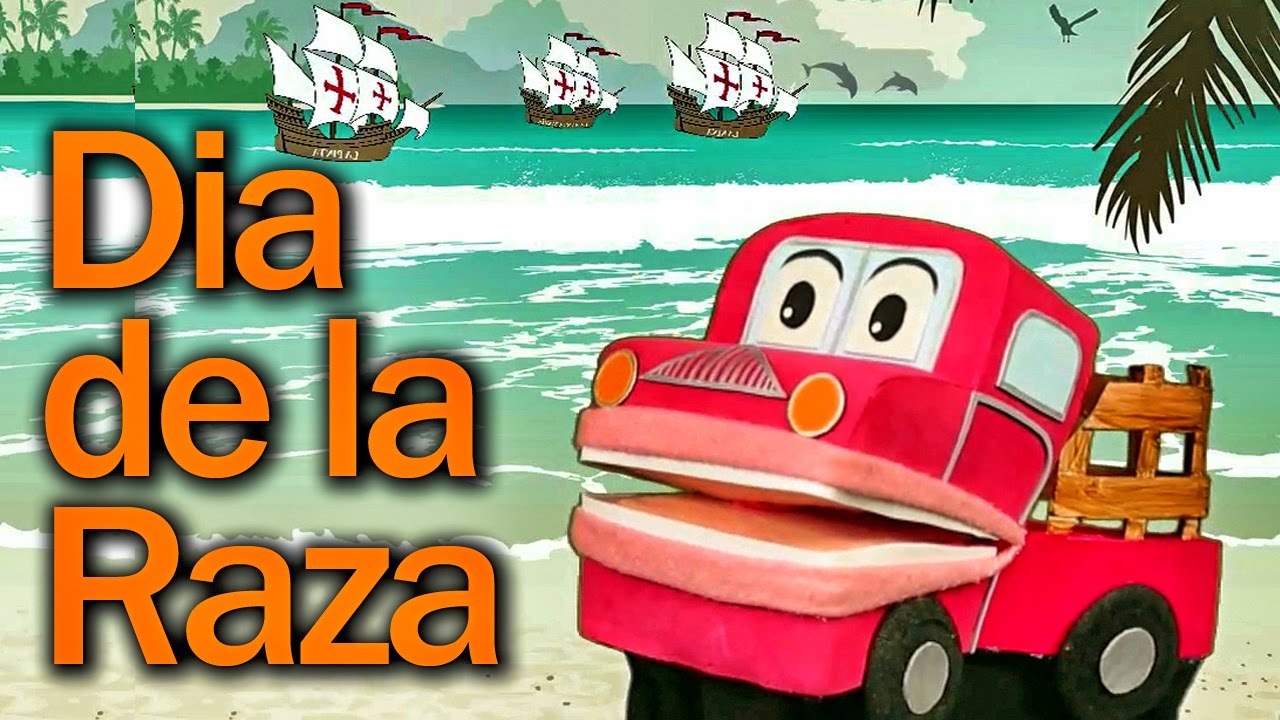 Celebrando El Dia de la Raza con Barney El Cami&oacute;n -   Videos para Ni&ntilde;os