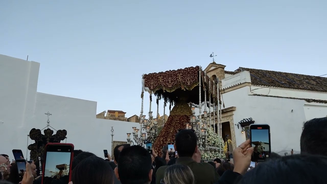 [4K] OLÉ, OLÉ OLÉ VIRGEN DEL VALLE TE QUIERE JEREZ | RECOGIDA HERMANDAD DEL CRISTO | JEREZ 2024