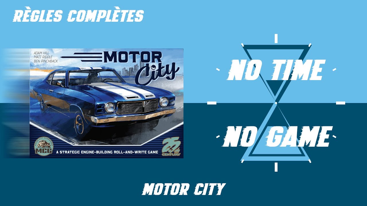 Motor City - Règles du jeu complètes