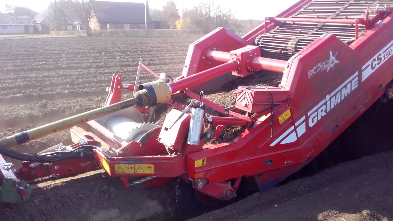 Przygotowania pod sadzenie ziemniaków 2019 Grimme cs150