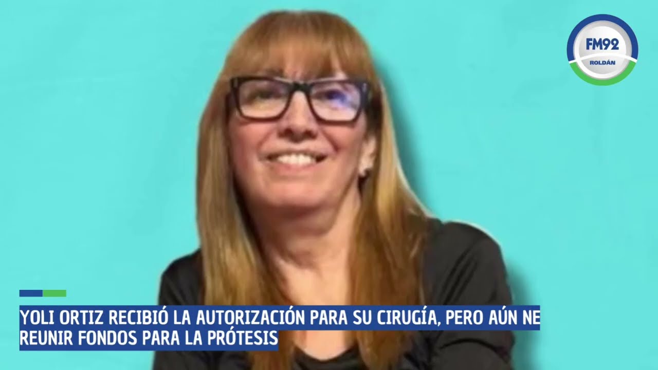 Yolanda Ortiz, vecina de Roldán 