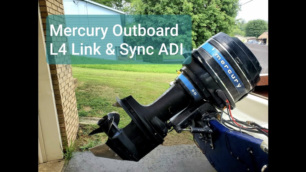 Mercury Outboard Link & Sync ADI Ignitions Inline 4