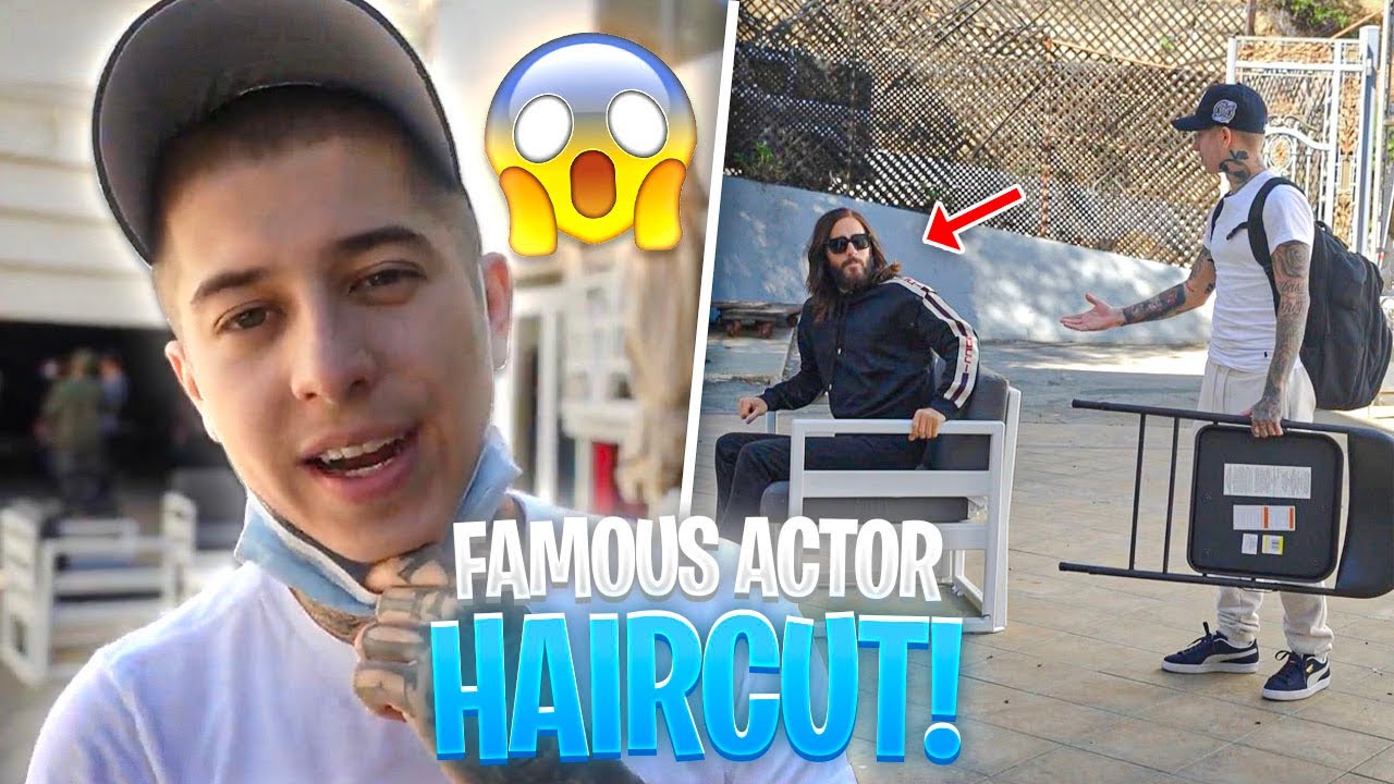I Flew To LA To Cut A Famous Actor 💈 Most Expensive Cut 😳 VicBlends 🔥