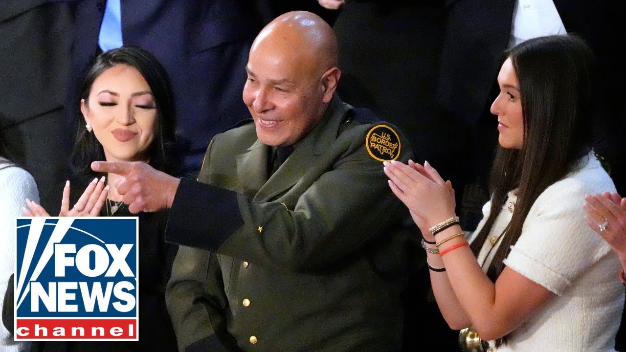 Trump salutes border agent for his ‘courage’