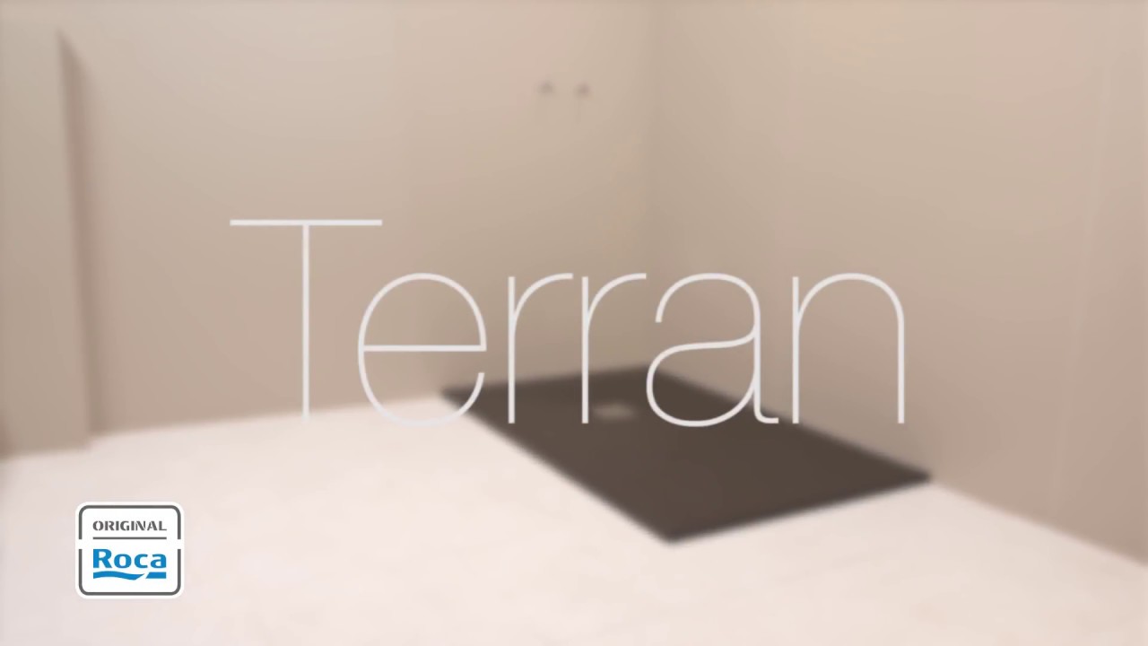 Terran sprchové vaničky - montáž