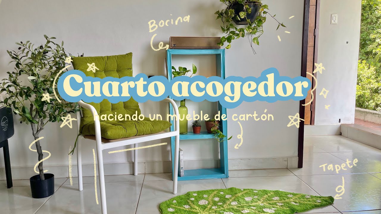 🎨Haciendo muebles de cartón por menos de $100mxn