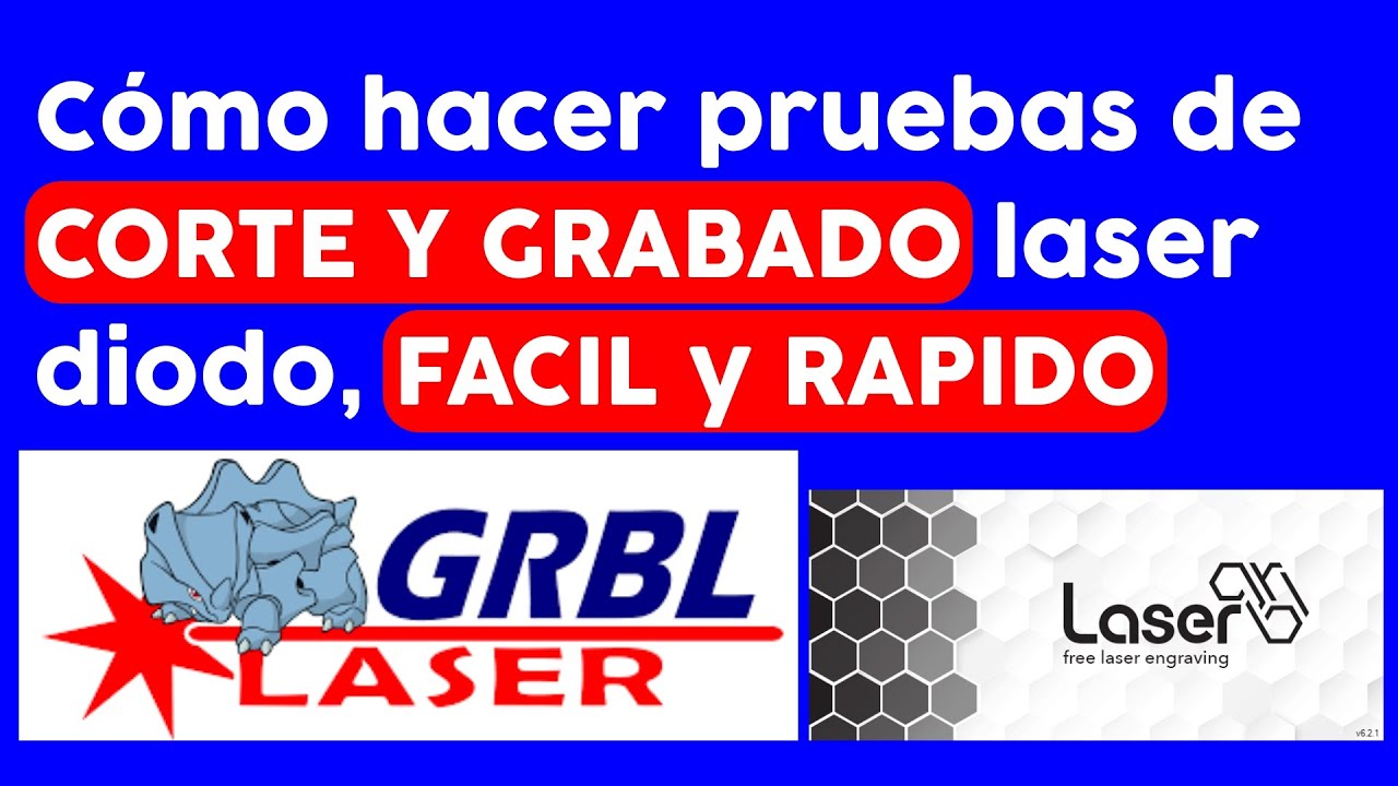 🤓Como hacer pruebas de GRABADO y CORTE laser diodo FACIL y RAPIDO TEST #sculpfun #atomstack