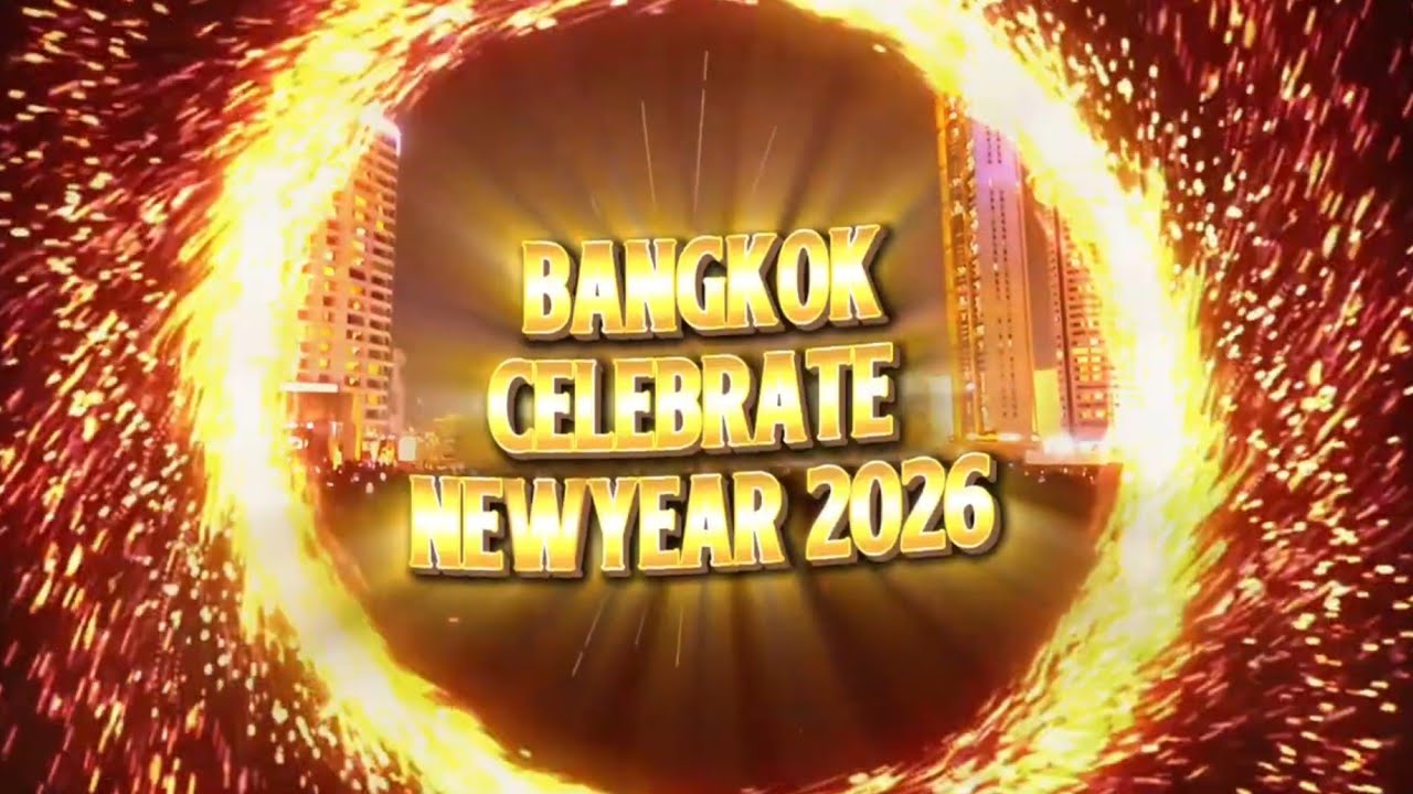 BANGKOK CELEBRATE NEW YEAR 2026 - SAWASDEE PI MAI @ ICONSIAM CHAOPRAHYA RIVER. HAPPPY NEW YEAR 2026!