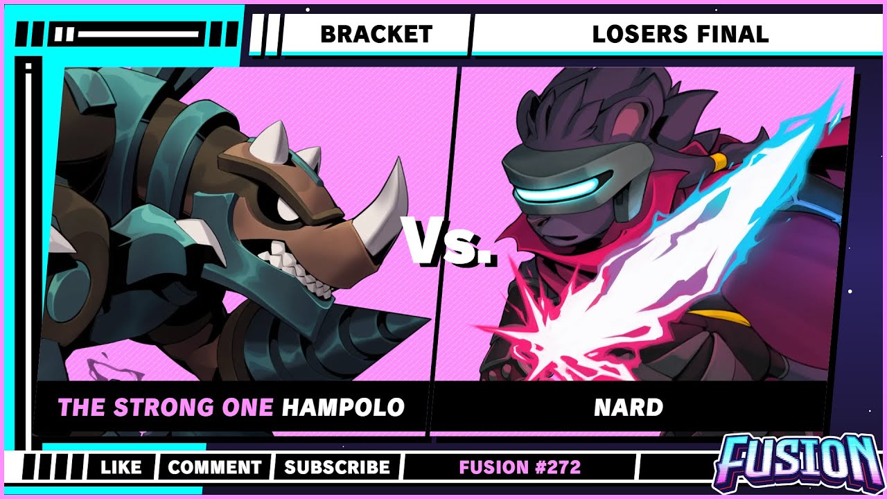 Fusion #272 - Losers Final - HamPolo (Galvan) VS nard (Clairen) - Rivals of Aether 2