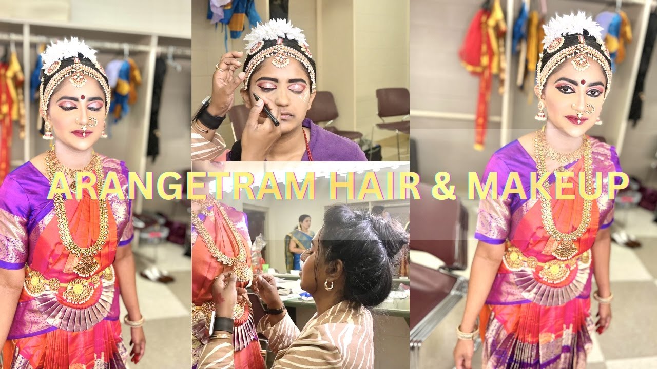 Arangetram hair & Makeup Vlog