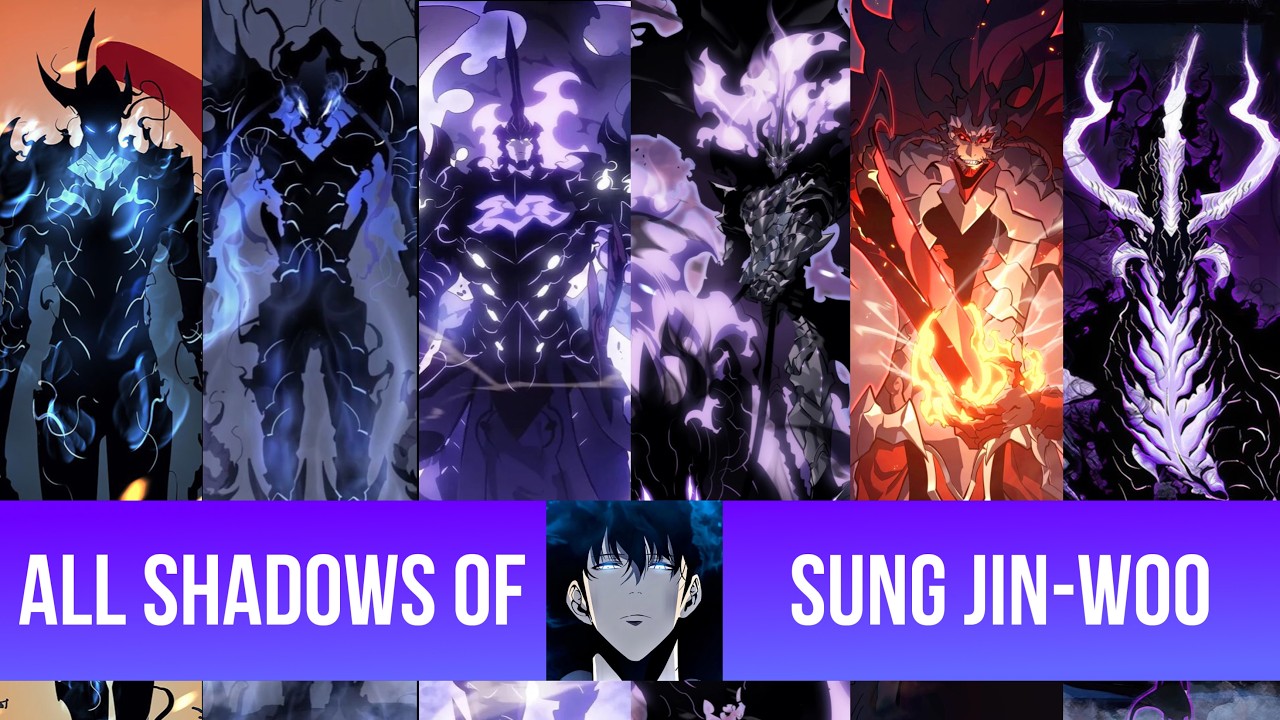 All shadows of Sung Jin-Woo (Solo Leveling)