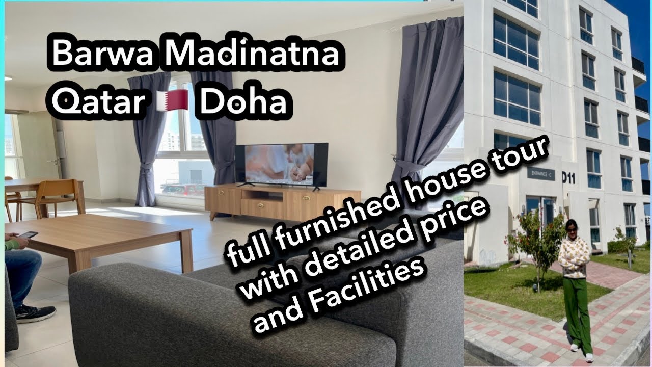 Barwa Madinatna Home tour |price and all the facilities in Madinatna Qatar 🇶🇦