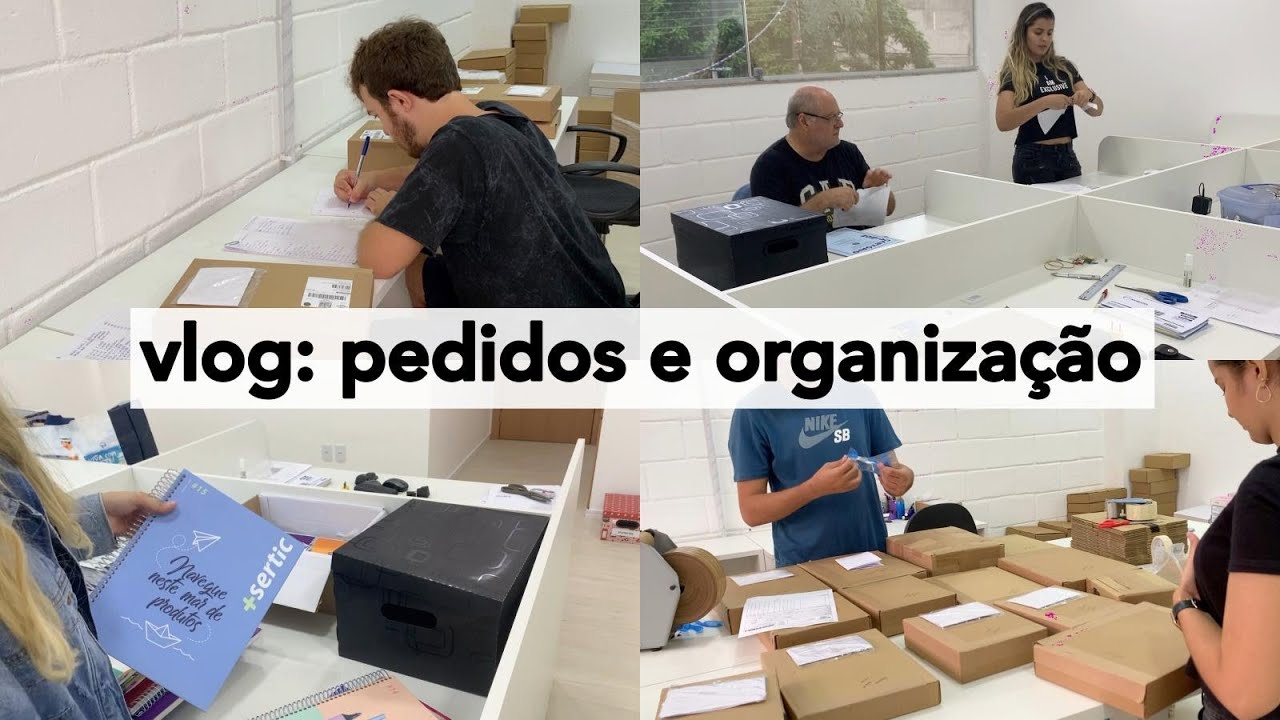 Lojinha da Lívia | Pedidos e Organização do escritório