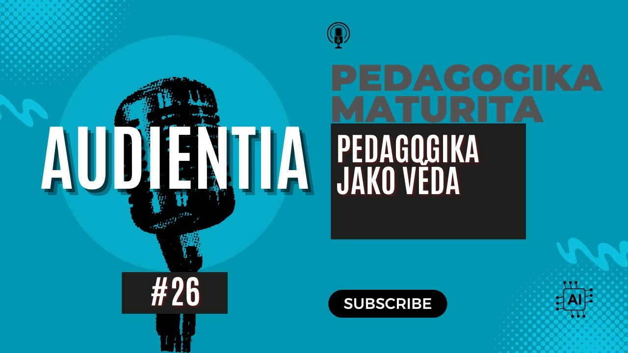 Pedagogika jako věda | MATURITA | PEDAGOGIKA | AUDIENTIA