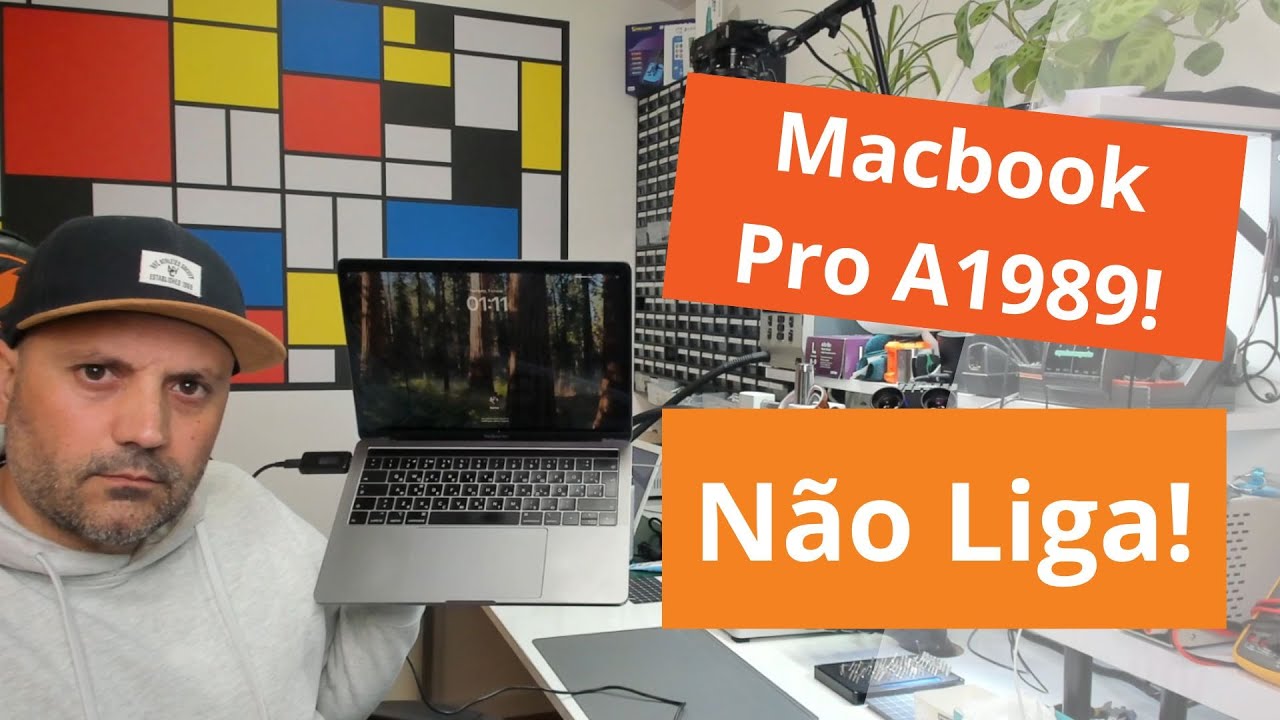 MacBook Pro A1989 Não Liga! (No Power)