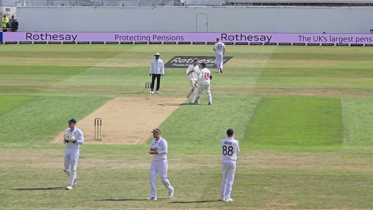 Brian Bennett's Hundred Moment against England 