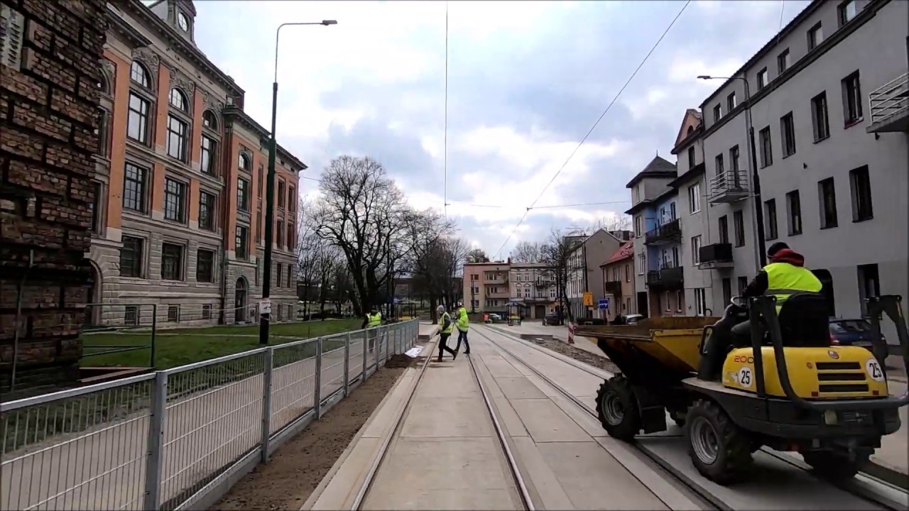 Linia tramwajowa nr 21 | Sosnowiec Milowice - Dąbrowa Górnicza Huta Katowice | Marzec 2019 rok