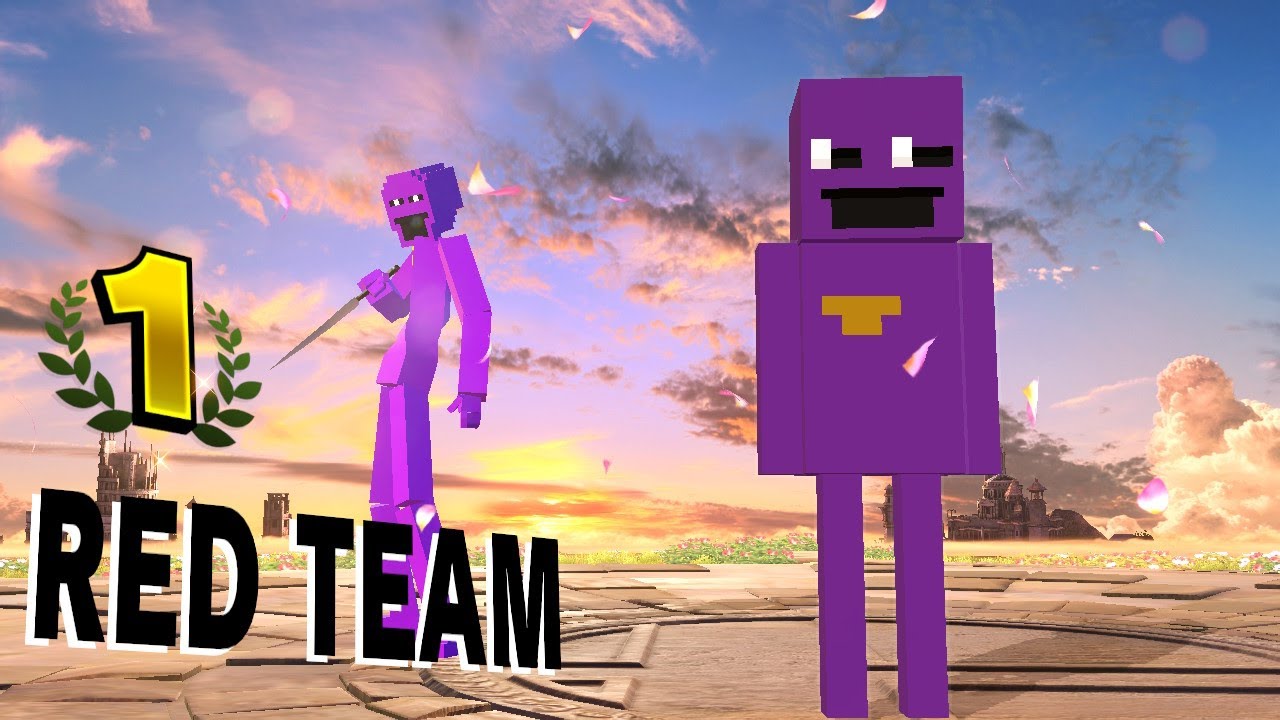 Smash Bros Ultimate - Five Nights at Freddy's Mod Gameplay