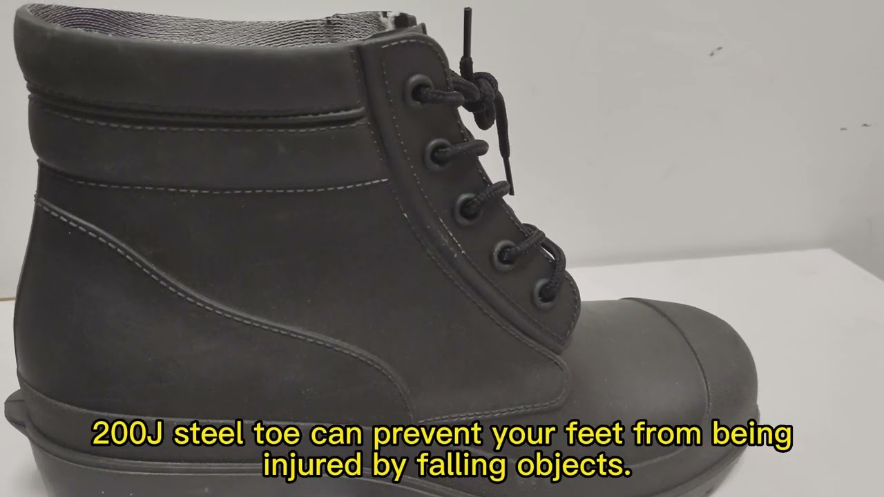 PVC safety shoes