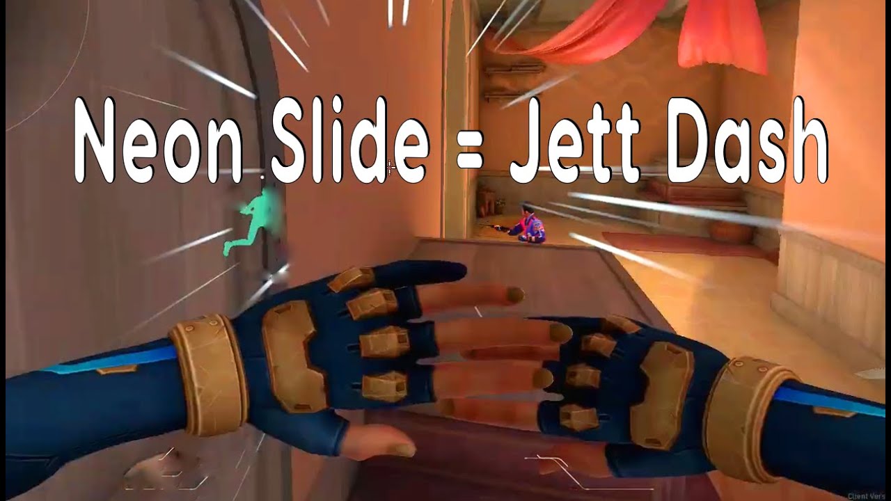 I Turned Neon Slide into Jett Dash