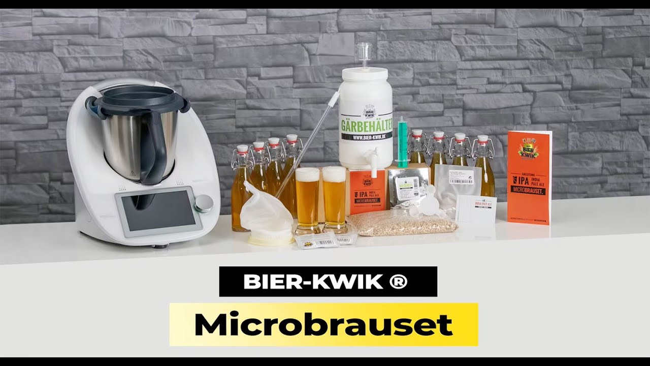 Das Microbrauset. Braue dein Bier mit dem Thermomix®. 4K