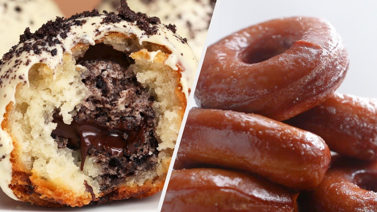 5 Donut Recipes To Make You Happy • Tasty Recipes