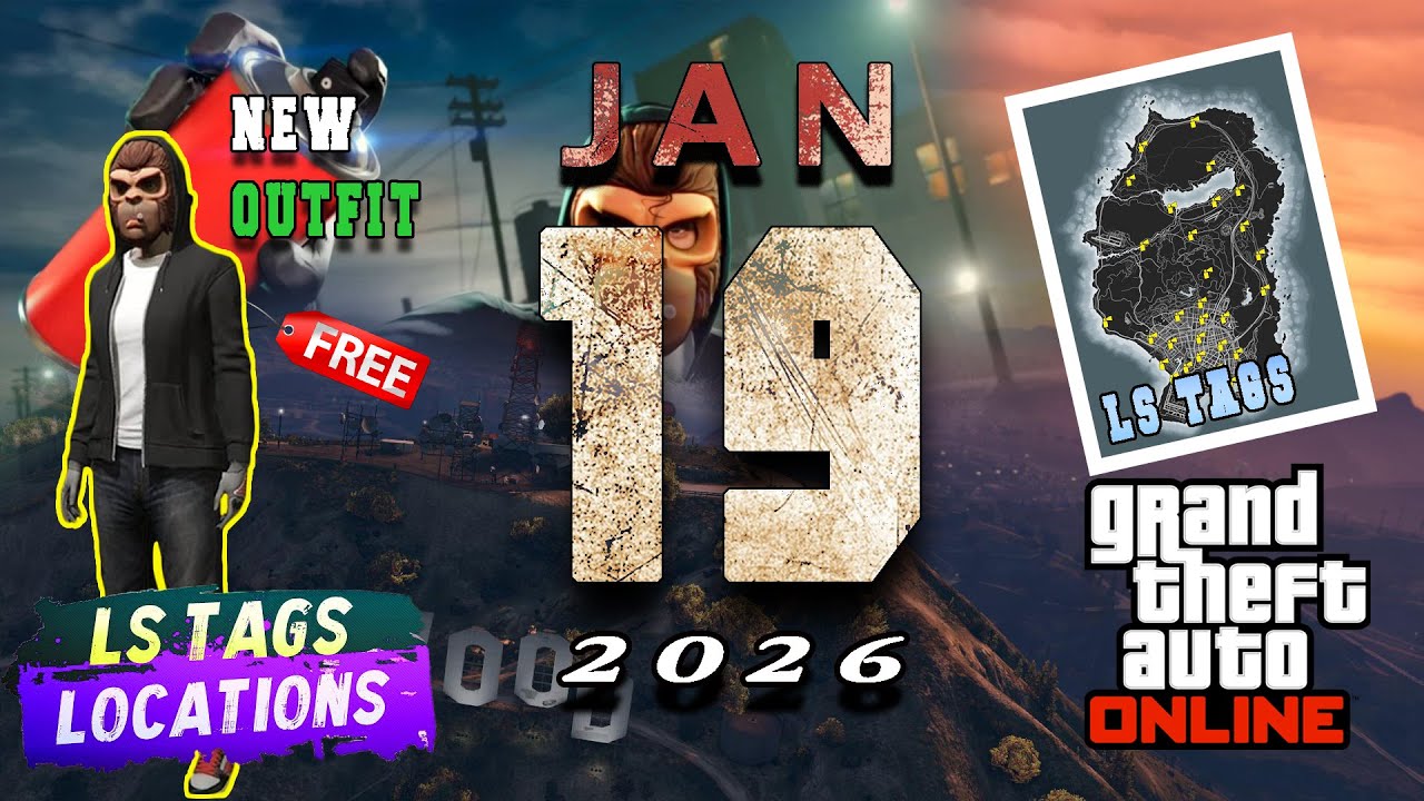 LS Tags Locations [January 19th] GTA Online 2026!!!