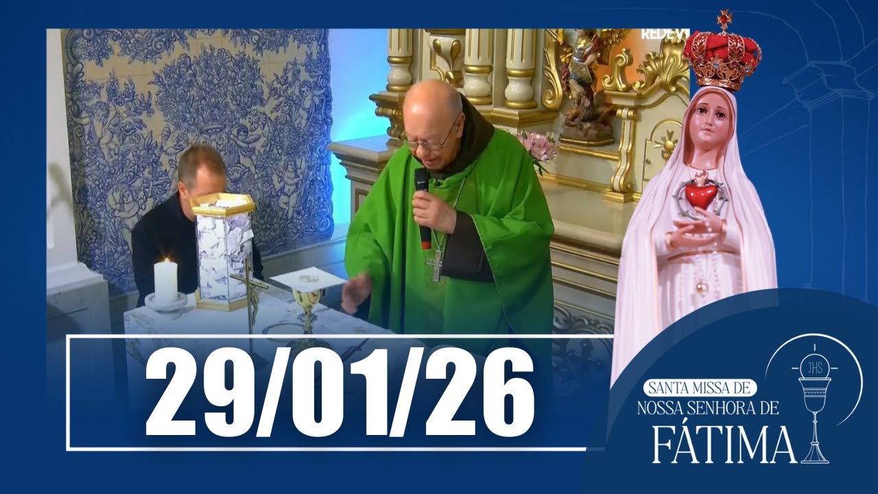 Santa Missa na Capela Nossa Senhora de Fátima | 29/01/26 - Dom Fernando Figueiredo
