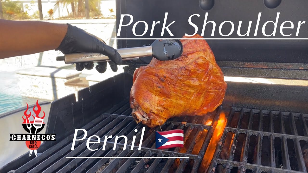 Pernil a la parrilla - Grilled pork shoulder Ep #58