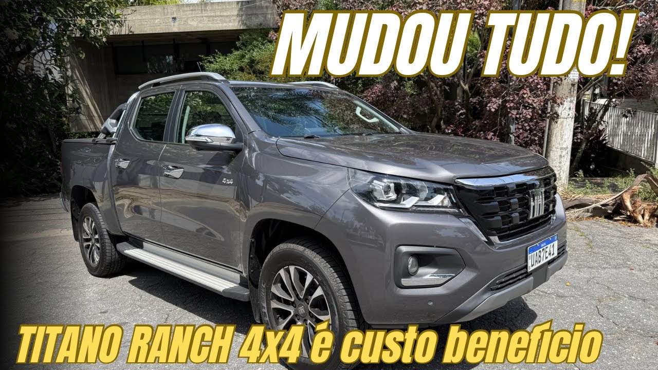 FIAT TITANO RANCH 2026: MUDOU TUDO e tem ótimo custo benefício 
